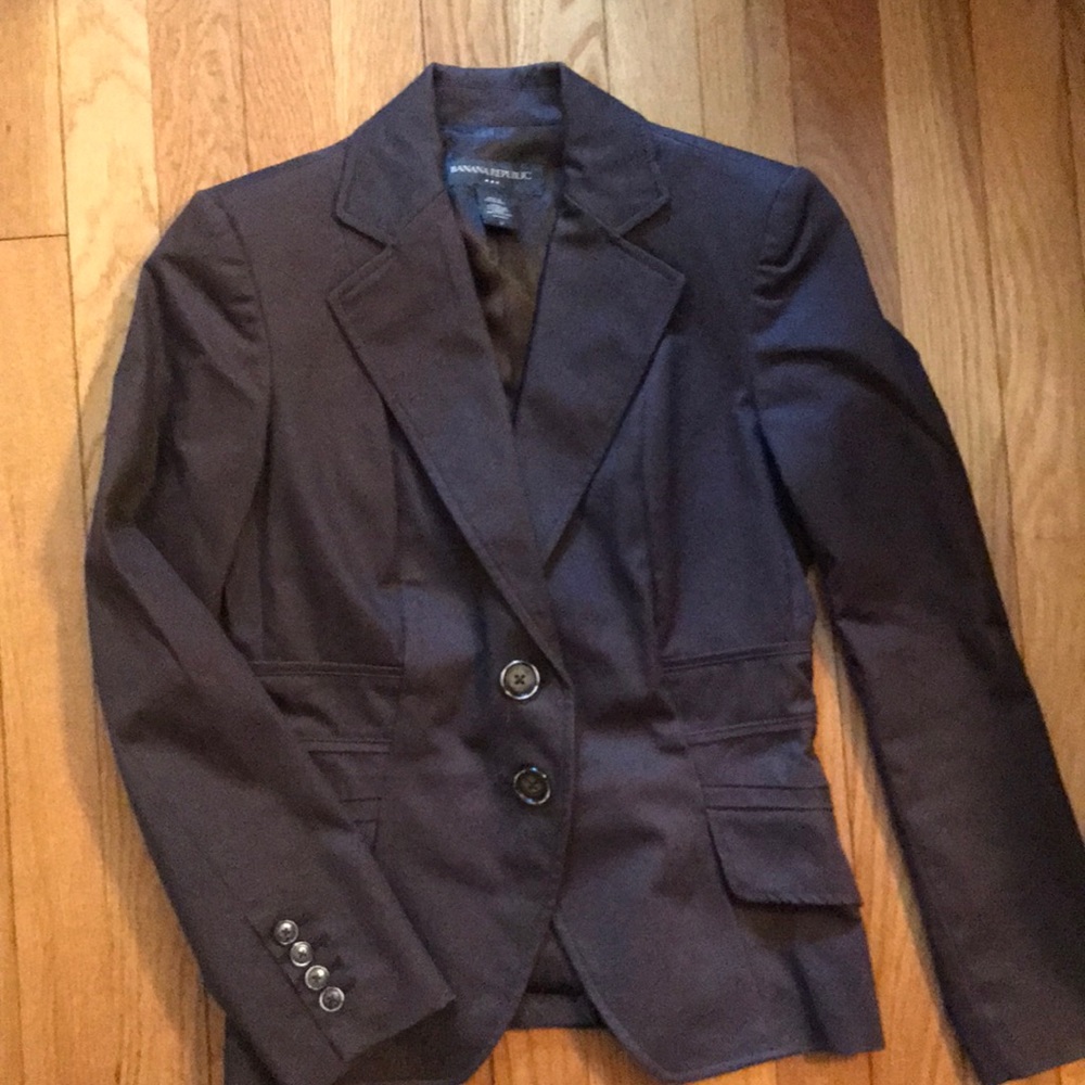 Brown Banana Republic Factory Blazer